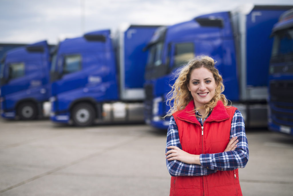 women truck drivers