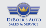 DeBoer’s Auto Logo