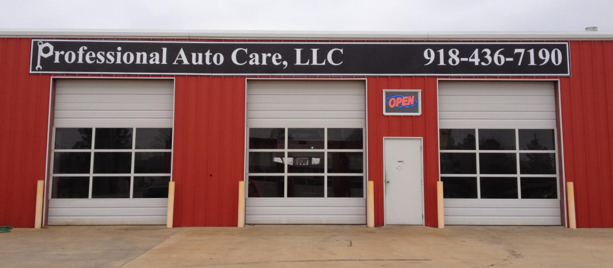 PROFESSIONAL AUTO CARE Corporate Billing