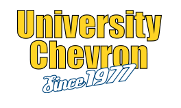 UNIVERSITY CHEVRON Logo
