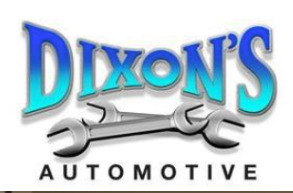 DIXON’S AUTOMOTIVE Logo